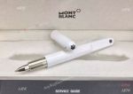 Mont Blanc M White Resin Rollerball Pen Replica Montblanc Pen